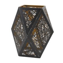 Black Wrought Iron Hanging Shade