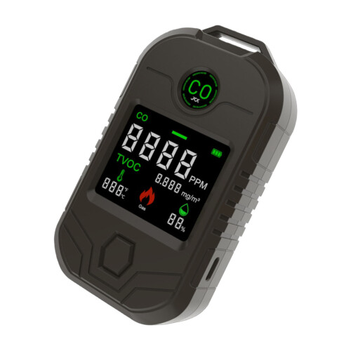 Rechargeable Gas Analyzers with Sensors Technology Data Display