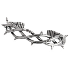 Unique Dark Gothic Thorn Punk Bracelet Stainless Steel-1