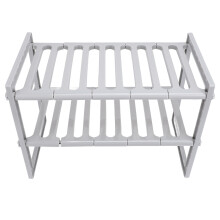 Adjustable Kitchen Cabinet Organiser 2 Tier