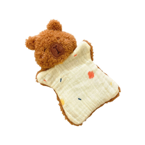 Rustgevende handpop pluche poppen dier grote handpop-capibara