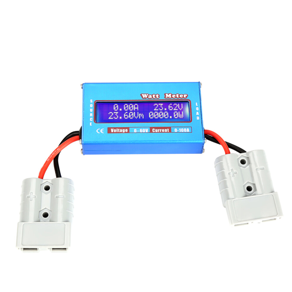 0-100A 0-60V Watt Hour Meter DC