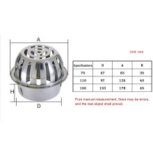Stainless Steel Round Floor Drain 110mm