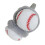 Ball Theme Plush Ear Covers Windproof Ear Warmer Winter-Gray 1