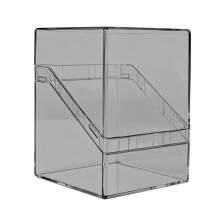 Praktische acrylkaartcontainerdoos voor het-Transparant grijs