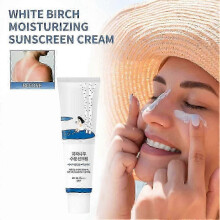 50Ml Birch Juice High quality Moisturizing Sunscreen Spf50+ Refreshing Not Sticky Facial I