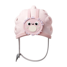 Zachte beschermende babypet Rekbaar hoofddeksel Ontwerp-Roze