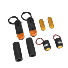 Handlebars LED Turn Signal Light Waterproof LED-three piece set