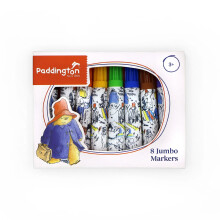 Paddington Set of 8 Jumbo Marker Pens for Children
