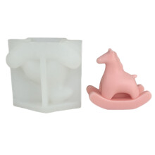 Horse Shape Silicone Molds Multipurpose-rocking horse mold