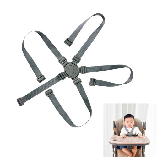 Quick Released Safety Buckle for Baby Dining Seats Five Point 1