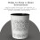 BlueCanyon White Flora 9L Waste Bin 2