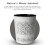 BlueCanyon White Flora 9L Waste Bin 5