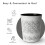 BlueCanyon White Flora 9L Waste Bin 7