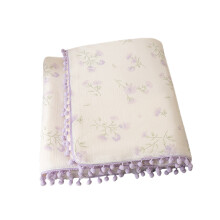 Baby Quilt Infant Strollers Blanket for Baby Toddlers-flower