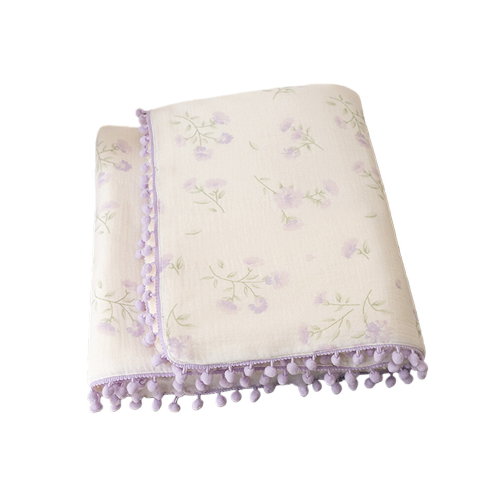 Baby Quilt Infant Strollers Blanket for Baby Toddlers-flower