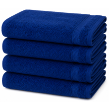 Premium 4-Pack Egyptian Cotton Face Cloths 30x30cm - 800GSM Ultra-Soft, Thick Luxury Washcloths Highly Absorbent Spa, Hotel & Home Towels