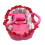12 Inch Doll Sleeping Basket Including Soft Pillow-hot pink 1