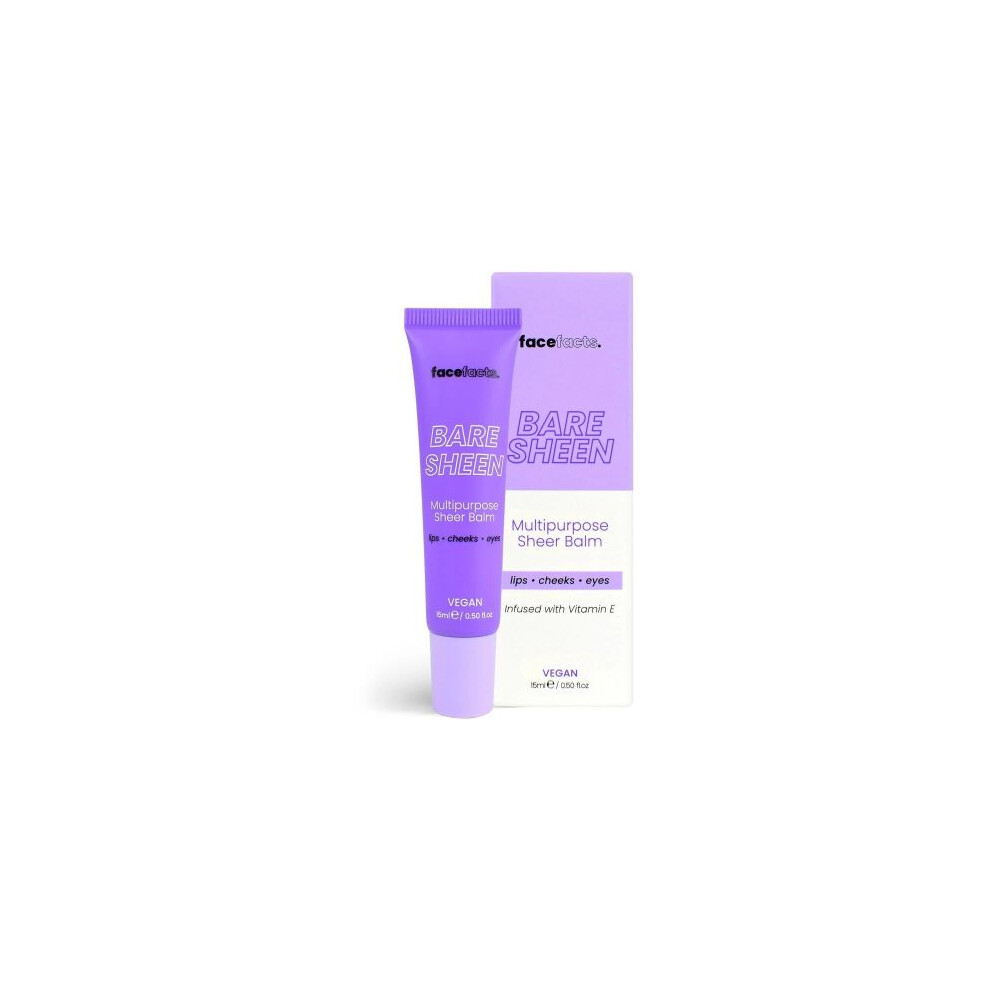 Face Facts Multi Purpose Sheen Balm Bare Sheen 15ml