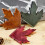 Leather Bookmarks Maple Leaf Page Holder with-Dark Brown 7