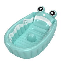 Aufblasbare Badewanne mit Cartoon-Tiermuster,-kleiner Frosch