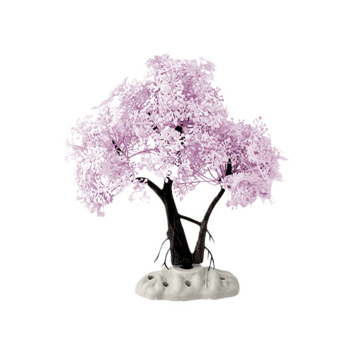 Artificial Pine Tree For Fishtanks-389 04 16 fork pink