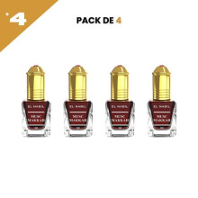el Nabil Musc Makkah Parfum Concentré Zonder Alcohol 12*5ml 4*5ml