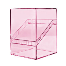 Convenient Transparent Acrylic Trading Card-Transparent pink
