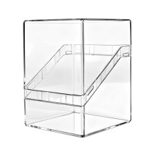Clear Card Box Gaming Card Storage Case for Keeps 100-Clear