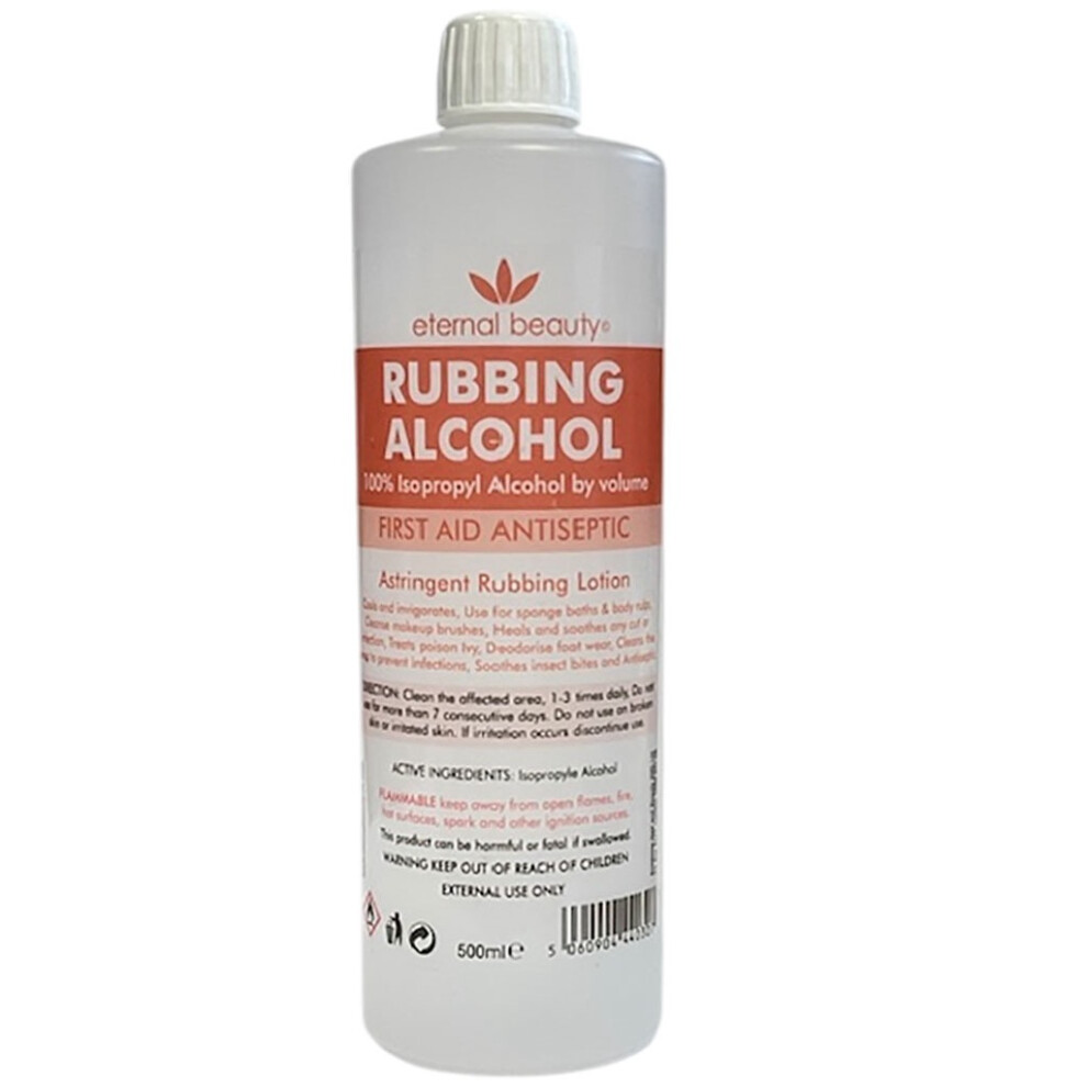 Eternal Beauty 100 Percent Rubbing Alcohol First Aid Antiseptic 250Ml