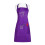 Adjustable Shoulder Straps Professional Barbers Apron-Purple 1