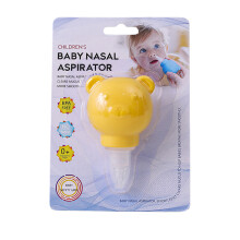 Upgrades Newborns Nasal Cleaner with Soft TPE Tip-Yellow