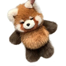 Cute Running Red Panda Plush Toy, Interactive Moving Legs Stuffed Animals for Stress Relief, Christmas Birthday Gift for Kids & Adults