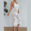Modisches Maxikleid mit Wickelfront und-Schwarz S 6