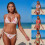 Verführerisches Split-Tankini-Outfit, bequeme Passform,-Rosa S 3