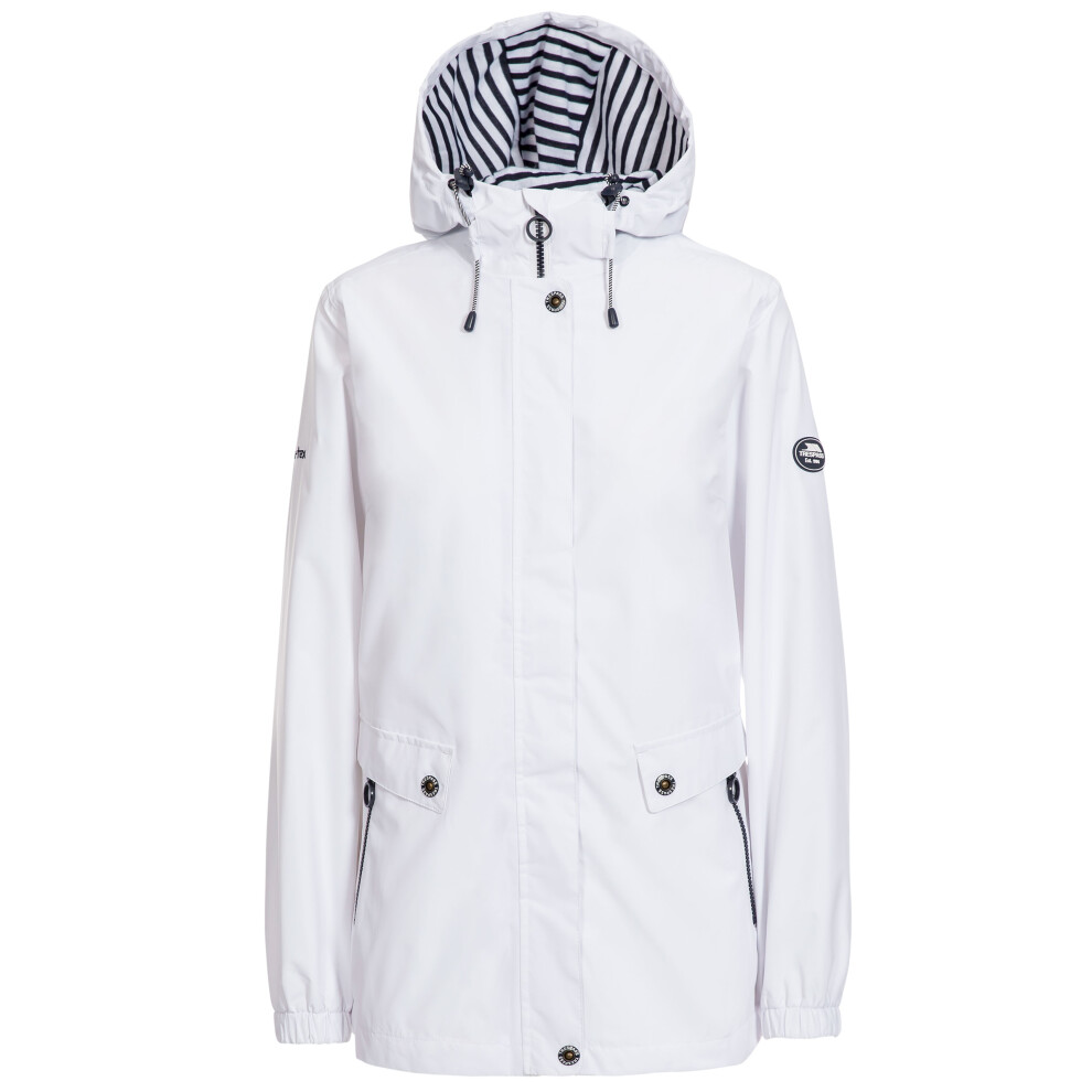 Trespass (Xs, ) Womens Waterproof Jacket - Flourish C White