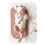 Simple Baby Pacifier Clip Chain Dummy Nipple Holder Strap-Beige 3