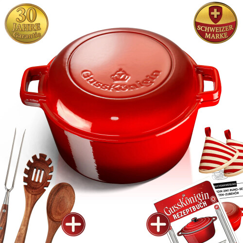 (28cm) GUSSKÖNIGIN Gusseisen Stew