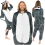 GELE Onesie Kostuum Lemur M 1