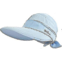 (Light Blue) 2023 New Hats compatible with Women Upf 50+ Uv Sun Protective Convertible Beach Visor Hat