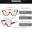 Novelty Retro Oversized Sunglasses Stylish Frame Metal Frame-1 3