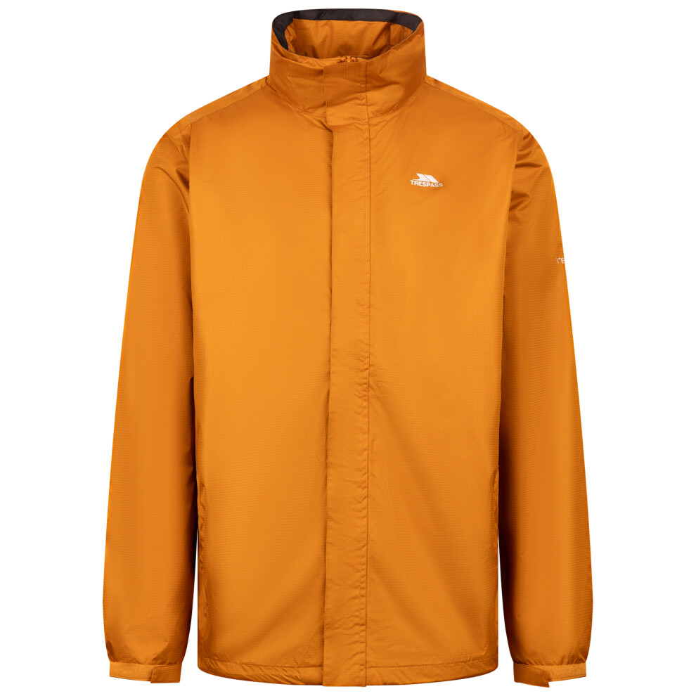 Trespass (S, Ginger) Mens Waterproof Jacket - Fraser Ii