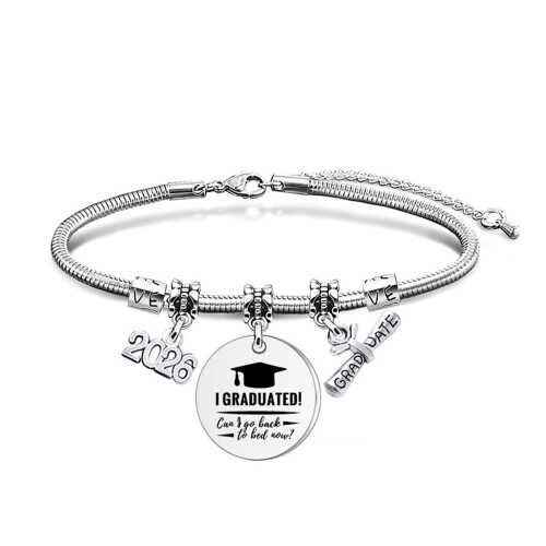 Unique Adjustable Snake Bone Bracelet Perfect As-06 Silver