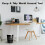 BlueCanyon Black Flora 9L Waste Bin 4