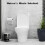 BlueCanyon Black Flora 9L Waste Bin 6