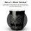 BlueCanyon Black Flora 9L Waste Bin 7