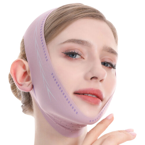 Overnight Face Shaping Bands V Line Enhancer Smooth Fabric-PF