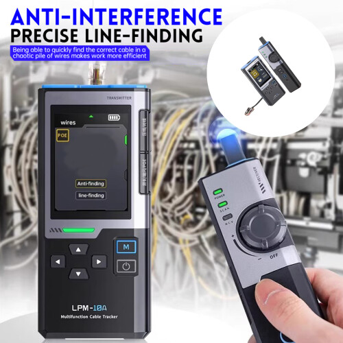 User Friendly Internet Line Tester Clear LCD Display Not 2