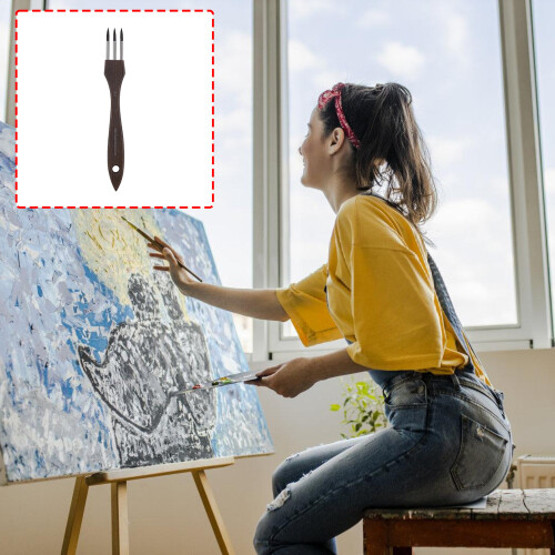 Multi Tooth Pattern Art Brush Creating Blend Texture Effects-3 2