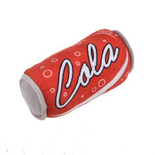 (cola) Plush elastic chew-resistant pet supplies plush cans dog self-entertainment sound toy